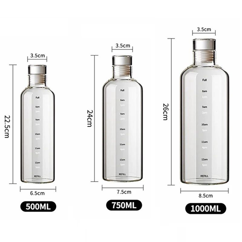 ABUN Borosilicate Glass Sport  - đánh giá và giá Outdoor Sport Glass Water Bottle